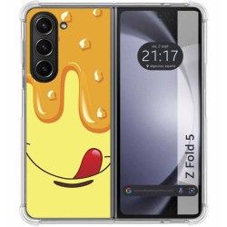 Funda Silicona para Samsung Galaxy Z Fold 5 5G diseño Helado Vainilla Dibujos