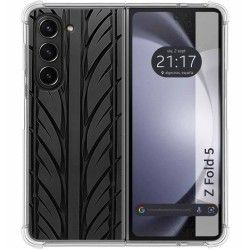 Funda Silicona para Samsung Galaxy Z Fold 5 5G diseño Neumatico Dibujos
