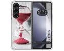 Funda Silicona para Samsung Galaxy Z Fold 5 5G diseño Reloj Dibujos