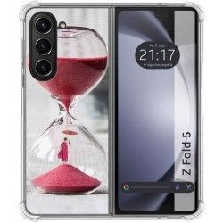 Funda Silicona para Samsung Galaxy Z Fold 5 5G diseño Reloj Dibujos