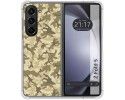 Funda Silicona para Samsung Galaxy Z Fold 5 5G diseño Sand Camuflaje Dibujos