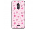 Funda Gel Tpu para Alcatel 3C Diseño Flores Dibujos