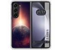 Funda Silicona para Samsung Galaxy Z Fold 5 5G diseño Tierra Dibujos