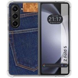 Funda Silicona para Samsung Galaxy Z Fold 5 5G diseño Vaquero Dibujos
