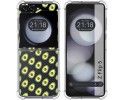 Funda Silicona Antigolpes para Samsung Galaxy Z Flip 5 5G diseño Aguacate Dibujos