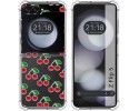 Funda Silicona Antigolpes para Samsung Galaxy Z Flip 5 5G diseño Cerezas Dibujos