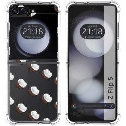 Funda Silicona Antigolpes para Samsung Galaxy Z Flip 5 5G diseño Cocos Dibujos