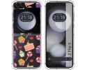Funda Silicona Antigolpes para Samsung Galaxy Z Flip 5 5G diseño Dulces 01 Dibujos