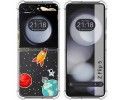 Funda Silicona Antigolpes para Samsung Galaxy Z Flip 5 5G diseño Espacio Dibujos