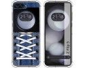Funda Silicona Antigolpes para Samsung Galaxy Z Flip 5 5G diseño Zapatillas 01 Dibujos