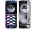 Funda Silicona Antigolpes para Samsung Galaxy Z Flip 5 5G diseño Zapatillas 06 Dibujos