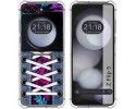Funda Silicona Antigolpes para Samsung Galaxy Z Flip 5 5G diseño Zapatillas 07 Dibujos