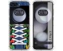 Funda Silicona Antigolpes para Samsung Galaxy Z Flip 5 5G diseño Zapatillas 13 Dibujos