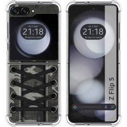 Funda Silicona Antigolpes para Samsung Galaxy Z Flip 5 5G diseño Zapatillas 15 Dibujos