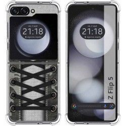 Funda Silicona Antigolpes para Samsung Galaxy Z Flip 5 5G diseño Zapatillas 16 Dibujos