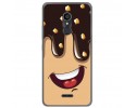 Funda Gel Tpu para Alcatel 3C Diseño Helado Chocolate Dibujos