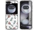 Funda Silicona Antigolpes para Samsung Galaxy Z Flip 5 5G diseño Flores 01 Dibujos
