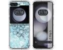 Funda Silicona Antigolpes para Samsung Galaxy Z Flip 5 5G diseño Flores 03 Dibujos