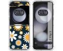 Funda Silicona Antigolpes para Samsung Galaxy Z Flip 5 5G diseño Flores 08 Dibujos