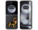 Funda Silicona Antigolpes para Samsung Galaxy Z Flip 5 5G diseño Perros 03 Dibujos
