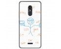 Funda Gel Tpu para Alcatel 3C Diseño Informatico Dibujos