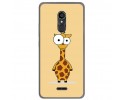 Funda Gel Tpu para Alcatel 3C Diseño Jirafa Dibujos
