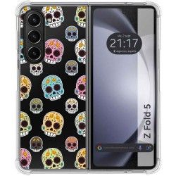 Funda Silicona Antigolpes para Samsung Galaxy Z Fold 5 5G diseño Catrina Dibujos