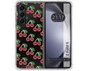 Funda Silicona Antigolpes para Samsung Galaxy Z Fold 5 5G diseño Cerezas Dibujos