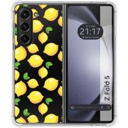 Funda Silicona Antigolpes para Samsung Galaxy Z Fold 5 5G diseño Limones Dibujos
