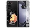 Funda Silicona Antigolpes para Samsung Galaxy Z Fold 5 5G diseño Mujer Escalada Dibujos