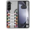 Funda Silicona Antigolpes para Samsung Galaxy Z Fold 5 5G diseño Zapatillas 04 Dibujos