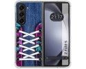 Funda Silicona Antigolpes para Samsung Galaxy Z Fold 5 5G diseño Zapatillas 06 Dibujos
