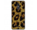 Funda Gel Tpu para Alcatel 3C Diseño Leopardo Dibujos