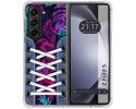 Funda Silicona Antigolpes para Samsung Galaxy Z Fold 5 5G diseño Zapatillas 07 Dibujos