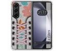 Funda Silicona Antigolpes para Samsung Galaxy Z Fold 5 5G diseño Zapatillas 09 Dibujos