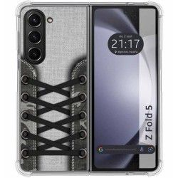 Funda Silicona Antigolpes para Samsung Galaxy Z Fold 5 5G diseño Zapatillas 16 Dibujos