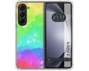 Funda Silicona Antigolpes para Samsung Galaxy Z Fold 5 5G diseño Acuarela 03 Dibujos