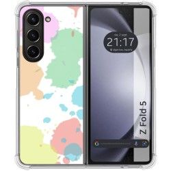 Funda Silicona Antigolpes para Samsung Galaxy Z Fold 5 5G diseño Acuarela 05 Dibujos