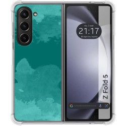 Funda Silicona Antigolpes para Samsung Galaxy Z Fold 5 5G diseño Acuarela 06 Dibujos