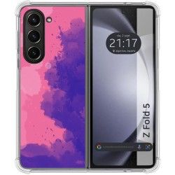 Funda Silicona Antigolpes para Samsung Galaxy Z Fold 5 5G diseño Acuarela 07 Dibujos