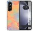 Funda Silicona Antigolpes para Samsung Galaxy Z Fold 5 5G diseño Acuarela 08 Dibujos