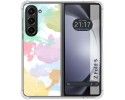 Funda Silicona Antigolpes para Samsung Galaxy Z Fold 5 5G diseño Acuarela 11 Dibujos