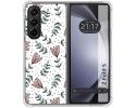 Funda Silicona Antigolpes para Samsung Galaxy Z Fold 5 5G diseño Flores 01 Dibujos