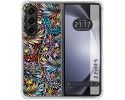 Funda Silicona Antigolpes para Samsung Galaxy Z Fold 5 5G diseño Flores 04 Dibujos