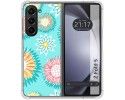 Funda Silicona Antigolpes para Samsung Galaxy Z Fold 5 5G diseño Flores 05 Dibujos
