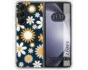 Funda Silicona Antigolpes para Samsung Galaxy Z Fold 5 5G diseño Flores 08 Dibujos