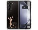 Funda Silicona Antigolpes para Samsung Galaxy Z Fold 5 5G diseño Perros 05 Dibujos