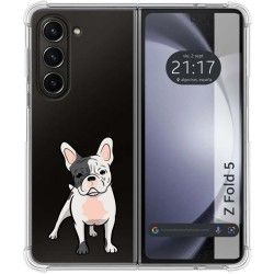 Funda Silicona Antigolpes para Samsung Galaxy Z Fold 5 5G diseño Perros 06 Dibujos
