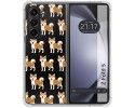 Funda Silicona Antigolpes para Samsung Galaxy Z Fold 5 5G diseño Perros 08 Dibujos