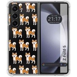 Funda Silicona Antigolpes para Samsung Galaxy Z Fold 5 5G diseño Perros 08 Dibujos